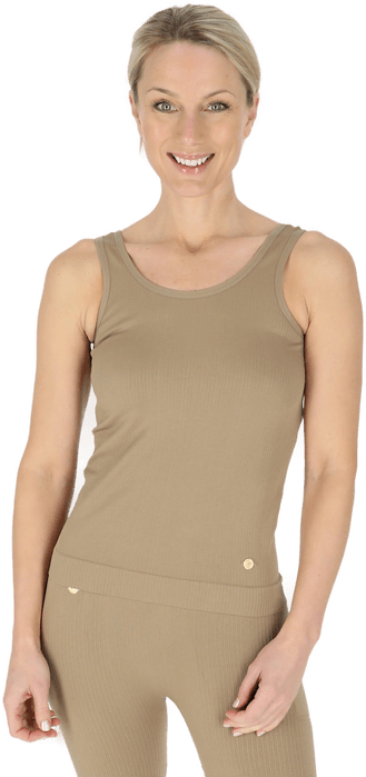 Swedemount Ribbed Seamless Tank Top