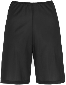 Damella Microfiber Waist Slip Shorts Svart