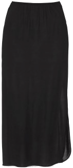 Damella Long Waist Slip Svart