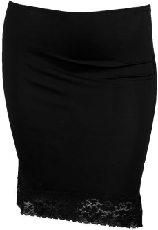 Damella Waist Slip 45 cm Svart