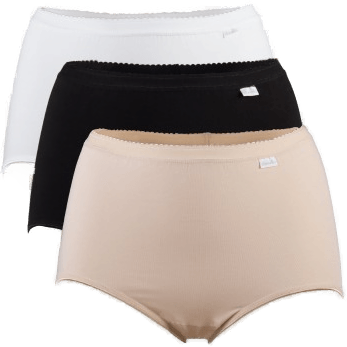 Damella Truser 3P Classic Cotton Hipster Small