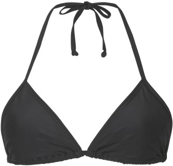 Damella Drew Triangle Bikini Top Svart