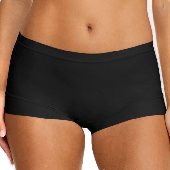 Damella Truser Classic Microfiber Maxi Brief Svart Small
