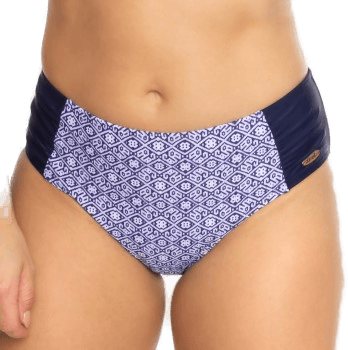 Damella Blue Mosaic Bikini Tai Brief