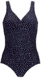 Damella Fiona Badedrakt Marine/Rød