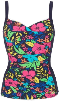 Damella Geena Tankini Top Marine