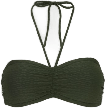 Damella Olivia Bikini Bra Mørkgrønn