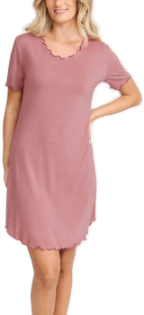 Damella Bamboo Nightdress Rosa