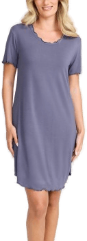 Damella Bamboo Nightdress Blå