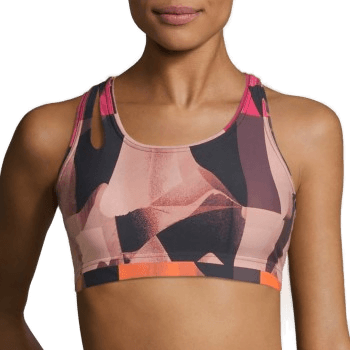 Casall Move Around Sports Bra Rosa Mønster