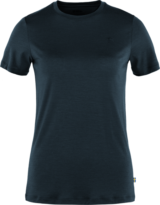 Fjällräven Abisko Wool T-skjorte Black