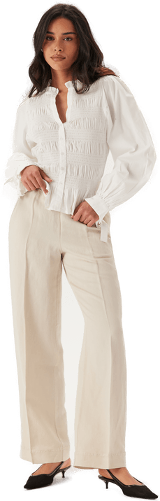 Gant Rel Linen Blend Pull On Pants