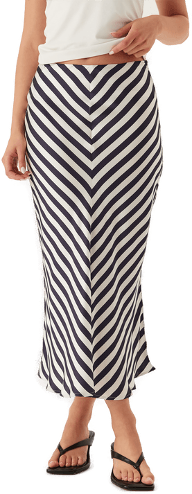 Gant Chevron Striped Skirt