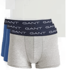 Gant 3-Pack Trunk Navy/Grey/Blue