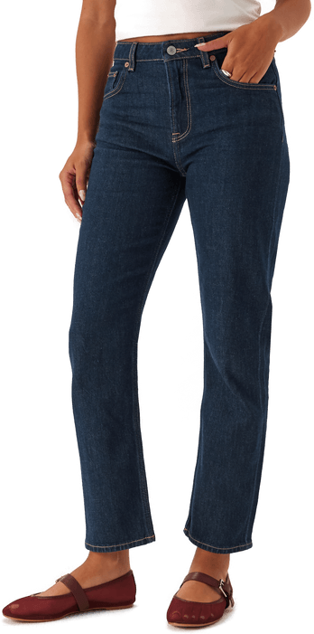 Gant Cropped Straight Stretch Jeans