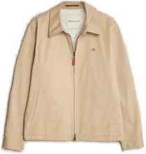Gant Cotton Windcheater Jacket Oat Beige