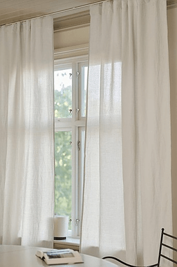 Jotex LINA gardin linmiks 2-pakke