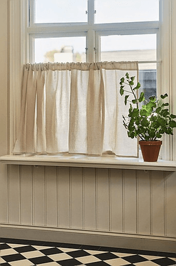 Jotex LINA kafégardin linmiks