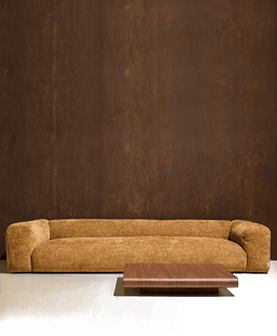 Pastill Wenju 4-seters sofa Brun