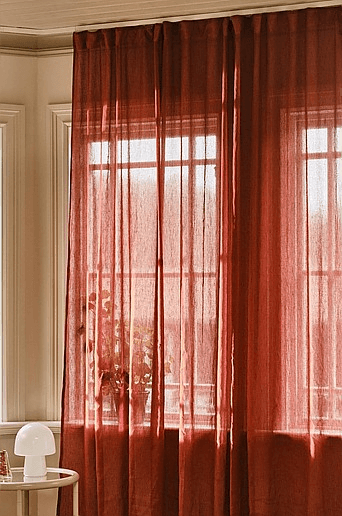 Jotex LINN gardin linmiks ekstra bred