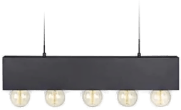 Markslöjd Couture Elegant Taklampe 5l – Sort