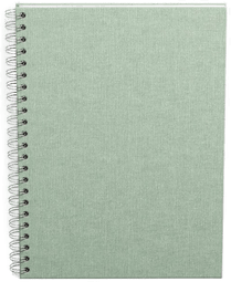 Notatbok A4 Ulinjert Soft Teal Adlibris