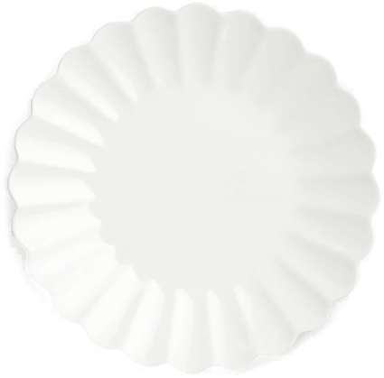 Mateus Oyster tallerken 20 cm Hvit