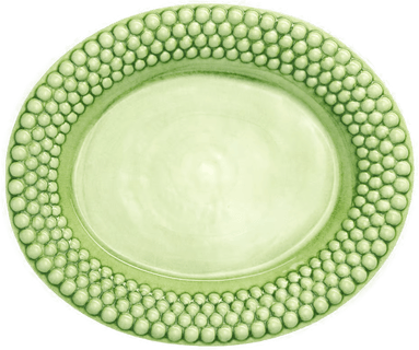 Mateus Bubbles ovalt fat 35 cm Grønn