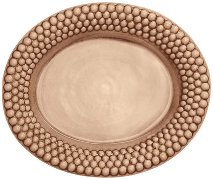 Mateus Bubbles ovalt fat 35 cm Cinnamon