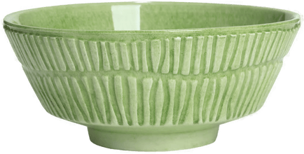 Mateus Stripes skål Ø15 cm Grønn