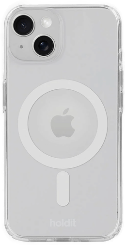 Holdit iPhone 13 MagSafe Deksel - Transparent