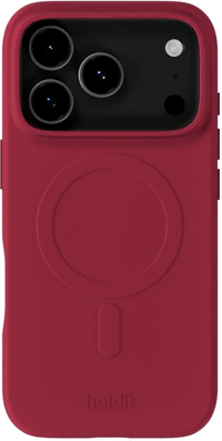 Holdit iPhone 17 Pro Soft MagSafe Case - Red Velvet