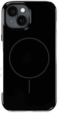 Holdit Mono Case Deep Black/Grey iPhone 13