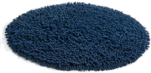 Etol Design Rasta rund gulvteppe Navy