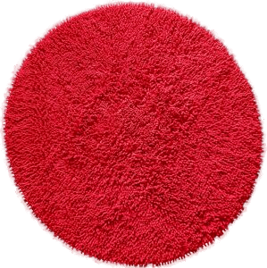 Etol Design Rasta rund teppe Ø120 cm Rød
