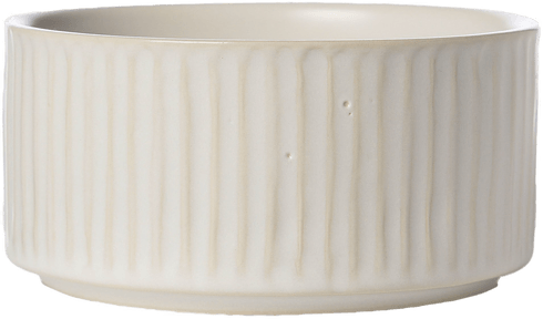 Ernst riflet skål Ø12 cm