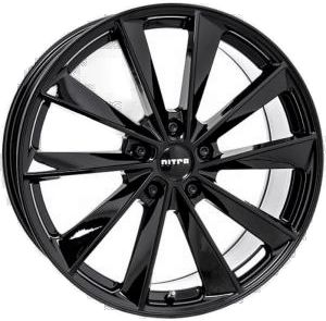 Nitro Aero FF Gloss Black 10.5x20 5/120