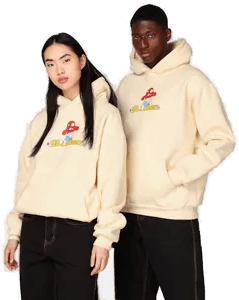 Butter Goods Lazy Logo Hettegenser Svart M