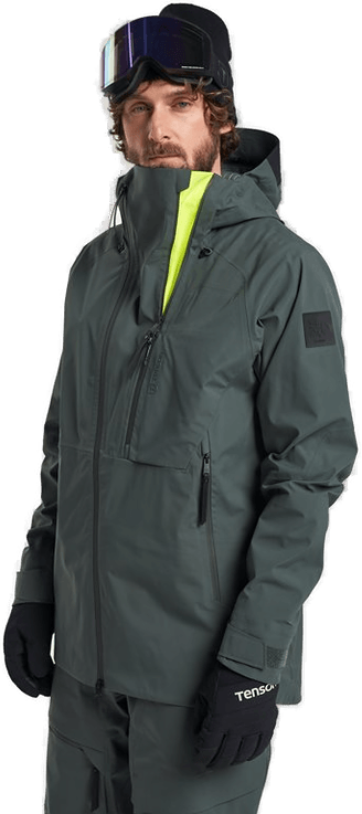 Tenson Shibui Shell Jacket Men Coal Green