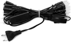 Irislights lysslynge svart 20 baller