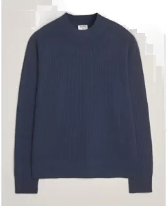 Filippa K Cotton Merino Mock Neck Sweater
