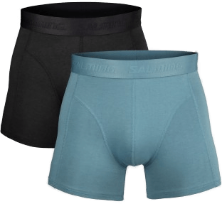 Salming 2P Boxer Briefs Svart/Blå