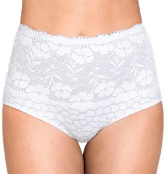 Miss Mary Jacquard And Lace Girdle