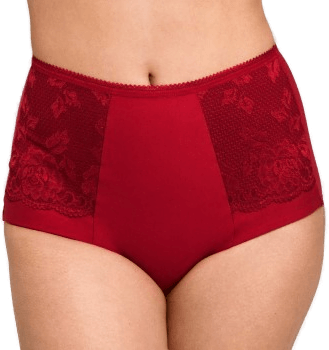 Miss Mary Lovely Lace Girdle Rød