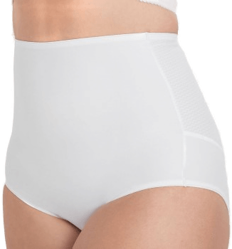 Miss Mary Nova High Waist Brief Hvit