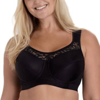 Miss Mary Of Sweden Cotton Simplex BH Svart