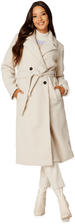 Bubbleroom Gestina Bouclé Coat