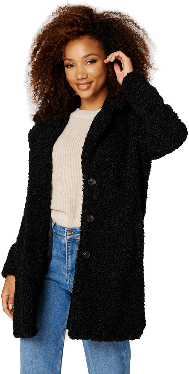 Happy Holly Anicke Teddy Coat