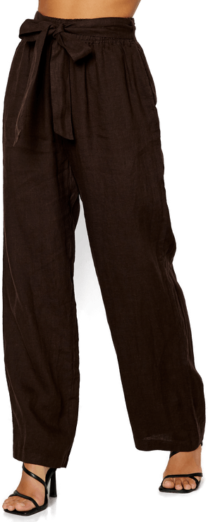 Bubbleroom Care Alyssa Loose Linen Pants