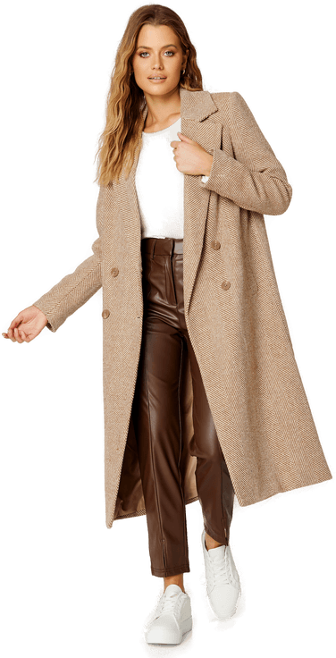 Bubbleroom Elaine Long Coat